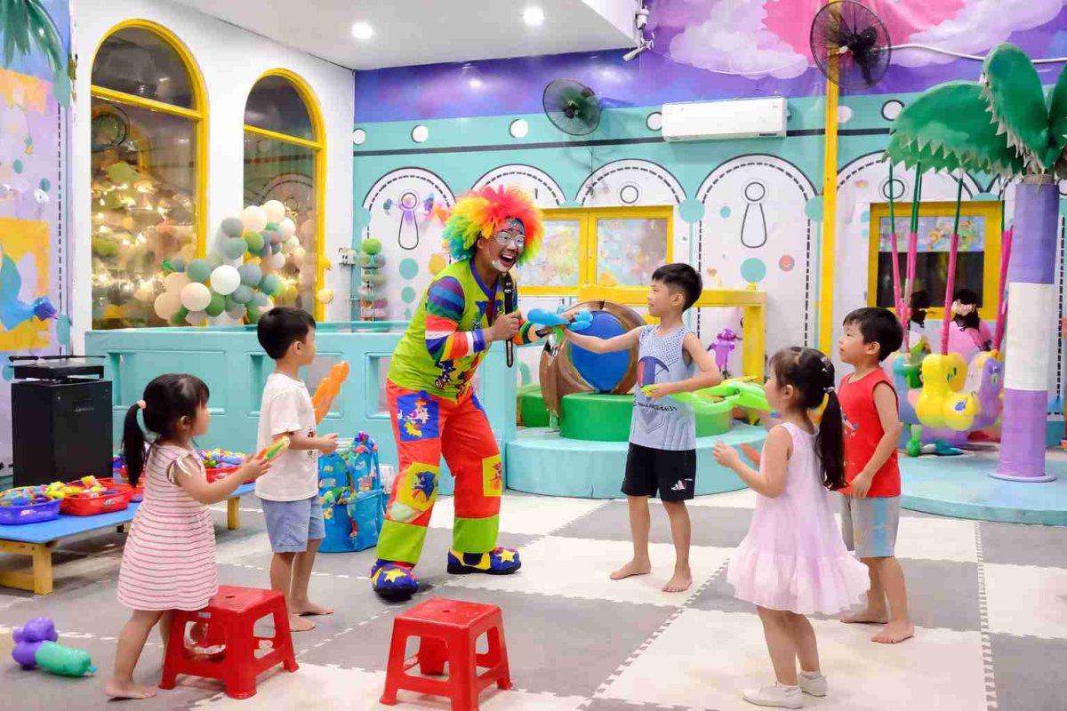 Cà phê vui chơi trẻ em - Điểm đến cuối tuần cho gia đình