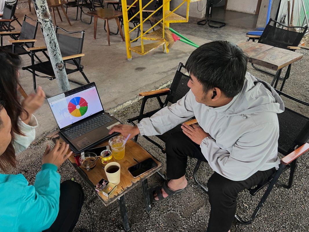 Hình ảnh khách hàng tham gia sự kiện tại ChipChip Coffee & Kidszone