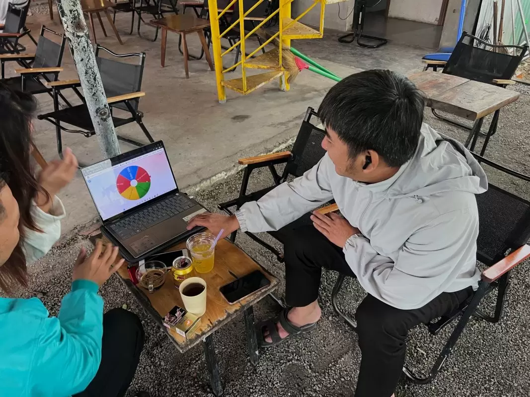 Hình ảnh khách hàng tham gia sự kiện tại ChipChip Coffee & Kidszone