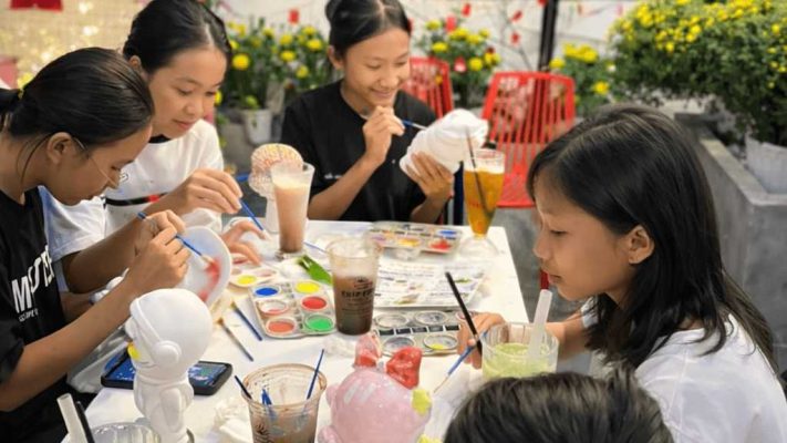 Cafe thư gian cho bố mẹ