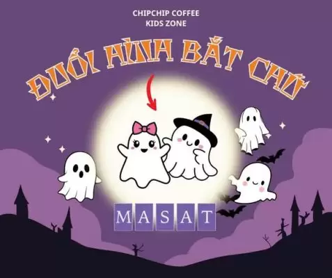 Sự kiện Haloween tại khu vui chơi trẻ em ChipChip